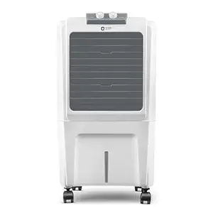 Orient Electric Durachill 40 L Portable Air Cooler For Home | Densenest Honeycomb Pads |17% More Air Delivery | Fully Collapsible Louvers |Inverter Compatible | Air Cooler For Room | White & Grey
