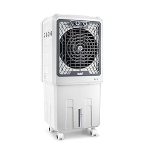 Indo 48 L Air Cooler for Room, High-Speed Air Cooler 2250 RPM, Energy-Efficient 120W, Honeycomb Cooling Pads, Inverter-Compatible, Large Water Tank with Water Level Indicator | 1-Year Warranty